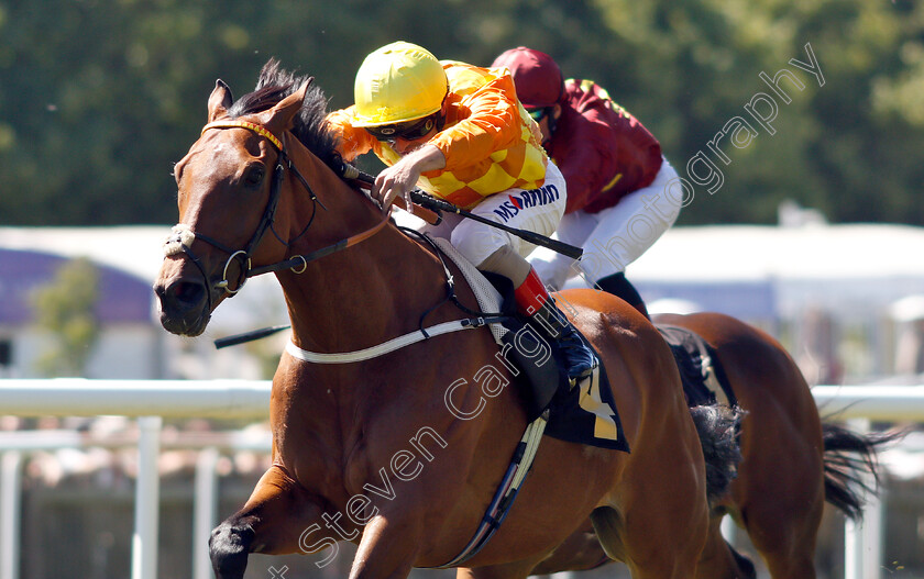 Second-Step-0005 
 SECOND STEP (Andrea Atzeni) wins The Betway Fred Archer Stakes
Newmarket 30 Jun 2018 - Pic Steven Cargill / Racingfotos.com