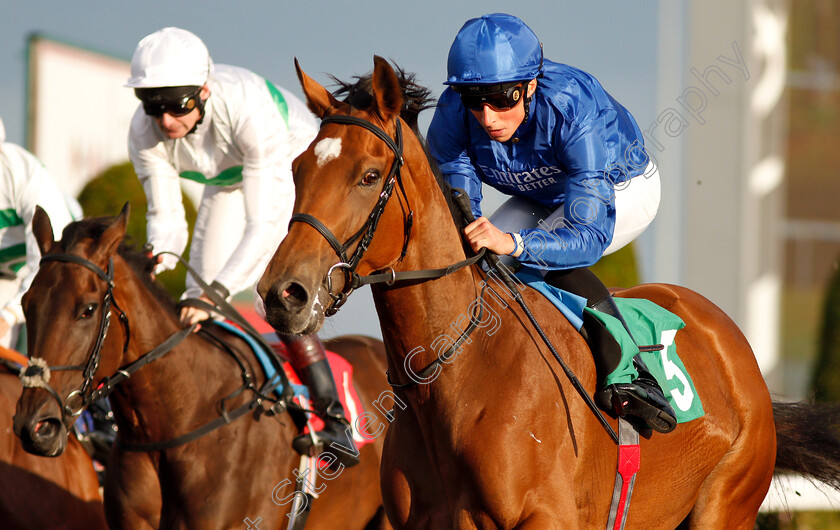 Expressionism-0007 
 EXPRESSIONISM (William Buick) wins The Get Switched On With Matchbook Fillies Novice Stakes
Kempton 7 Aug 2019 - Pic Steven Cargill / Racingfotos.com