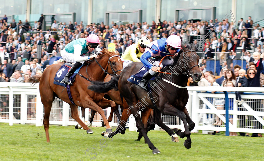 Simply-Breathless-0001 
 SIMPLY BREATHLESS (Jason Watson) wins The Ritz Club EBF Breeders Series Fillies Handicap
Ascot 8 Sep 2018 - Pic Steven Cargill / Racingfotos.com