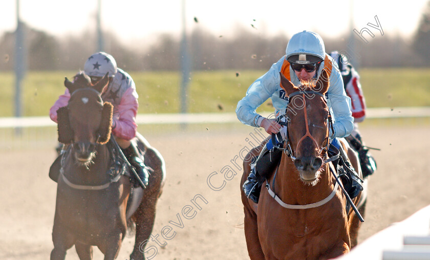 Double-Martini-0003 
 DOUBLE MARTINI (James Sullivan) wins The Peter Andre Ladies' Day Handicap
Chelmsford 11 Feb 2020 - Pic Steven Cargill / Racingfotos.com