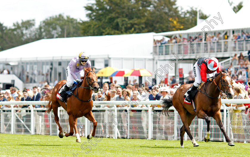 Magnolia-Cup-0001 
 SHE GOT THE JOCKEY (left, Thea Gosden Hood) "dead-heats" with MINE BEHIND (right, Candida Crawford) in the Magnolia Cup
Goodwood 29 Jul 2021 - Pic Steven Cargill / Racingfotos.com