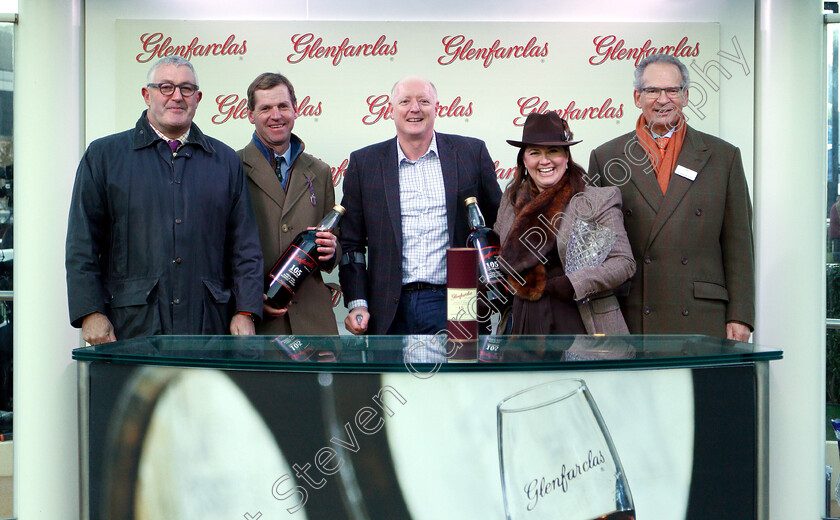 Fact-Of-The-Matter-0008 
 Presentation to Jamie Snowden and The Sandylini Racing Partnership for The Glenfarclas Cross Country Handicap Chase won by FACT OF THE MATTER
Cheltenham 14 Dec 2018 - Pic Steven Cargill / Racingfotos.com