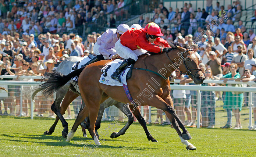 Highfield-Princess-0004 
 HIGHFIELD PRINCESS (Jason Hart) wins The Prix Maurice de Gheest 
Deauville 7 Aug 2022 - Pic Steven Cargill / Racingfotos.com