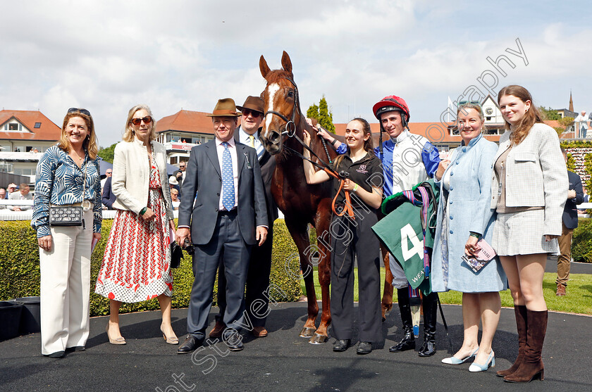 Forest-Fairy-0008 
 FOREST FAIRY (Rossa Ryan) winner of The Weatherbys ePassport Cheshire Oaks
Chester 8 May 2024 - Pic Steven Cargill / Racingfotos.com