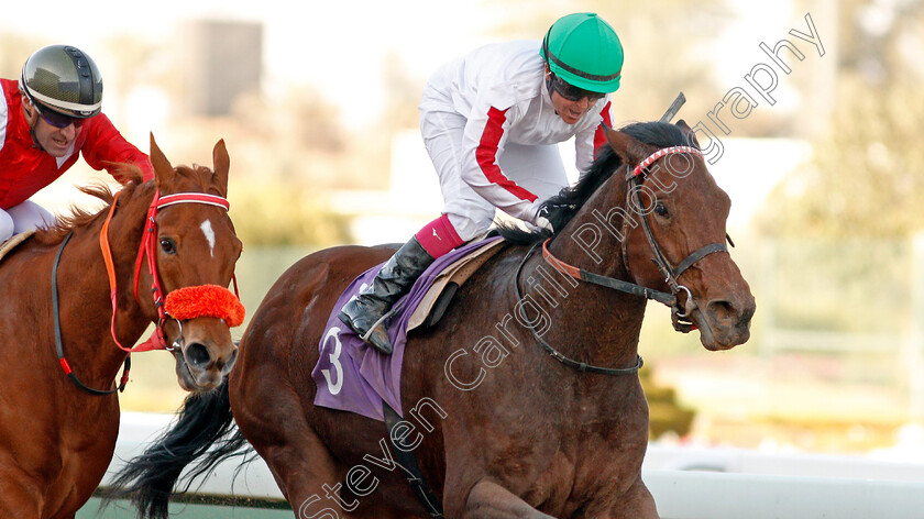 Matmon-0004 
 MATMON (Lisa Allpress) wins The International Jockeys Challenge Handicap Round1
King Abdulaziz Racetrack, Riyadh, Saudi Arabia 28 Feb 2020 - Pic Steven Cargill / Racingfotos.com