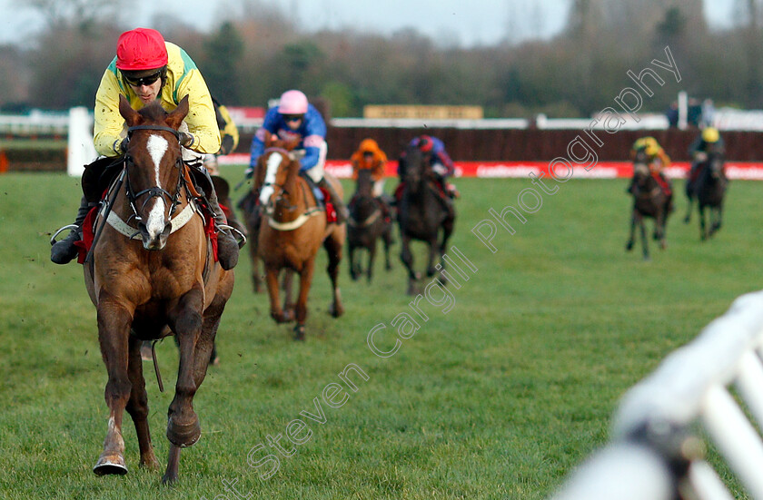 Sizing-Tennessee-0003 
 SIZING TENNESSEE (Tom Scudamore) wins The Ladbrokes Trophy
Newbury 1 Dec 2018 - Pic Steven Cargill / Racingfotos.com