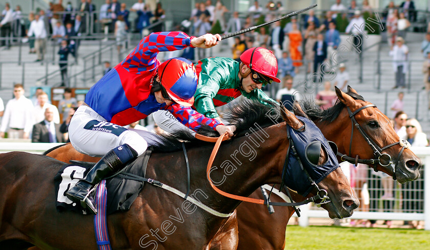 Mountain-Peak-0004 
 MOUNTAIN PEAK (farside, Andrea Atzeni) beats BEDFORD FLYER (nearside, Lewis Edmunds) in The Rotary Club Of Ascot Handicap
Ascot 23 Jul 2021 - Pic Steven Cargill / Racingfotos.com