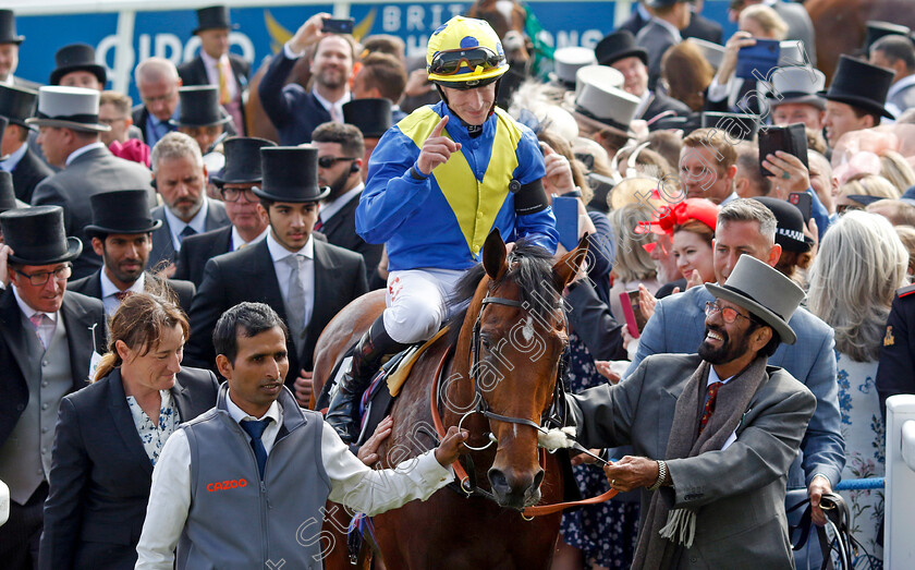 Desert-Crown-0021 
 DESERT CROWN (Richard Kingscote) after The Cazoo Derby
Epsom 4 Jun 2022 - Pic Steven Cargill / Racingfotos.com