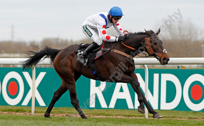 Clan-Des-Obeaux-0009 
 CLAN DES OBEAUX (Harry Cobden) wins The Betway Bowl Chase
Aintree 8 Apr 2021 - Pic Steven Cargill / Racingfotos.com