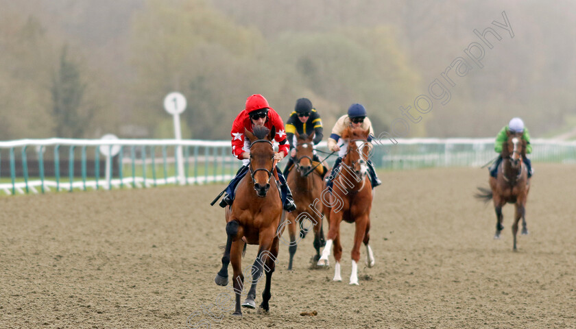 Road-To-Wembley-0004 
 ROAD TO WEMBLEY (Finley Marsh) wins The Download The Raceday Ready App Handicap
Lingfield 4 Apr 2024 - Pic Steven Cargill / Racingfotos.com