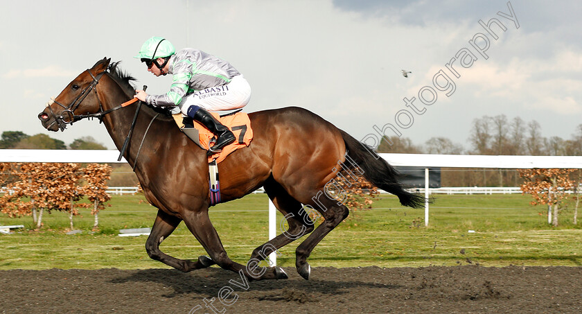 Pentland-Lad-0006 
 PENTLAND LAD (Oisin Murphy) wins The racingtv.com Handicap Div1
Kempton 3 Apr 2019 - Pic Steven Cargill / Racingfotos.com