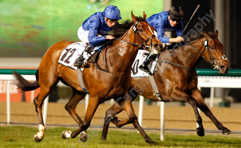 With-The-Moonlight-0004 
 WITH THE MOONLIGHT (left, William Buick) beats WHITE MOONLIGHT (right) in The Cape Verdi Stakes
Meydan, Dubai 3 Feb 2023 - Pic Steven Cargill / Racingfotos.com