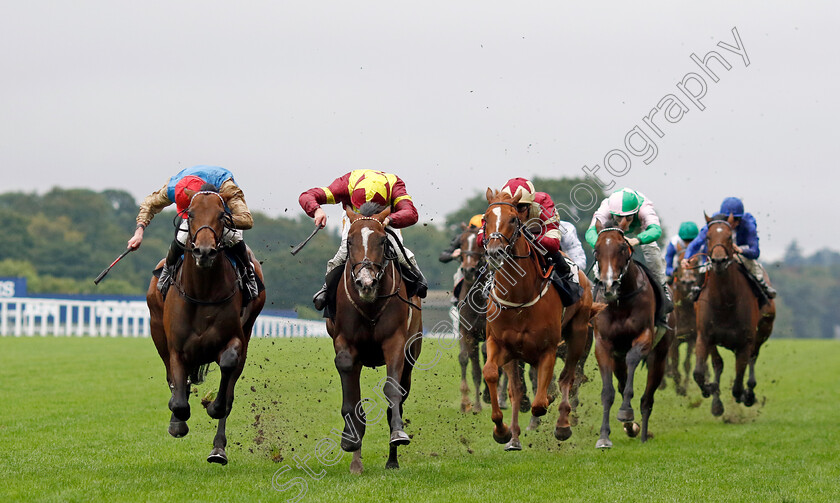 Diego-Ventura-0007 
 DIEGO VENTURA (left, James Doyle) beats SPIRIT OF FARHH (centre) in The Juddmonte British EBF Restricted Novice Stakes
Ascot 6 Sep 2024 - Pic Steven Cargill / Racingfotos.com