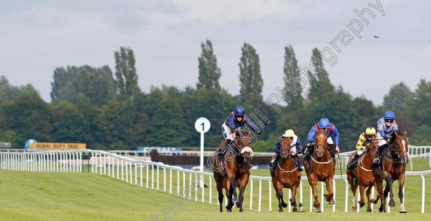 Lenny s-Spirit-0006 
 LENNY'S SPIRIT (right, Sophie Smith) wins The BetVictor Amateur Jockeys Handicap
Newbury 27 Jul 2023 - Pic Steven Cargill / Racingfotos.com