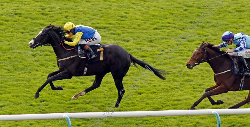 Monopolise-0001 
 MONOPOLISE (Saffie Osborne) wins The Watch Racing TV Free For 31 Days Nursery
Newmarket 29 Oct 2022 - Pic Steven Cargill / Racingfotos.com