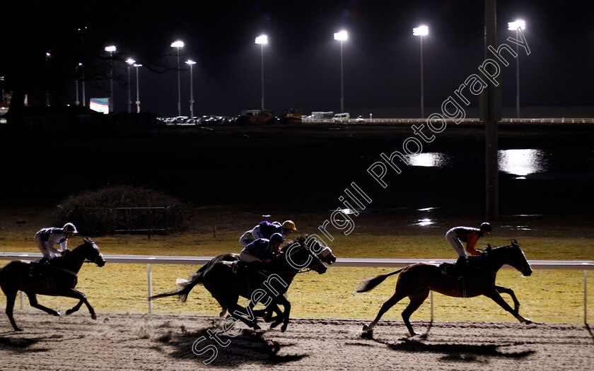 Azam-0003 
 AZAM (Alistair Rawlinson) wins The Bet Exacta At totesport.com Handicap Chelmsford 15 Feb 2018 - Pic Steven Cargill / Racingfotos.com