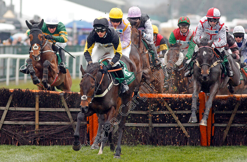 Storm-Home-0002 
 STORM HOME (Harry Cobden) Aintree 13 Apr 2018 - Pic Steven Cargill / Racingfotos.com