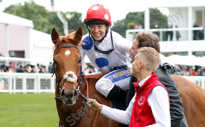 Thanks-Be-0010 
 THANKS BE (Hayley Turner) after The Sandringham Stakes
Royal Ascot 21 Jun 2019 - Pic Steven Cargill / Racingfotos.com