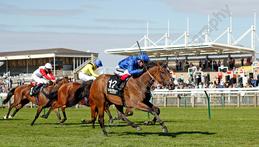 Soft-Whisper-0002 
 SOFT WHISPER (Frankie Dettori) wins The Unibet 3 Uniboosts A Day EBF Rosemary Stakes'
Newmarket 24 Sep 2021 - Pic Steven Cargill / Racingfotos.com