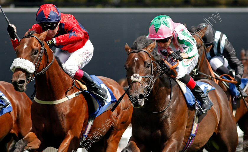 Boafo-Boy-0004 
 BOAFO BOY (right, Shane Kelly) beats WAR IN HEAVEN (left) in The Byerley Stud British EBF Novice Stakes Div1
Salisbury 11 Aug 2021 - Pic Steven Cargill / Racingfotos.com