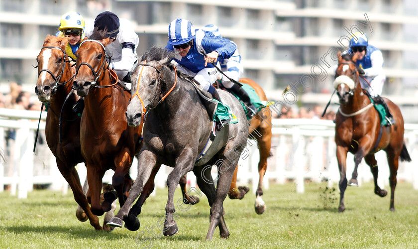 Yafta-0006 
 YAFTA (centre, Jim Crowley) beats PROJECTION (2nd left) in The bet365 Hackwood Stakes 
Newbury 21 Jul 2018 - Pic Steven Cargill / Racingfotos.com