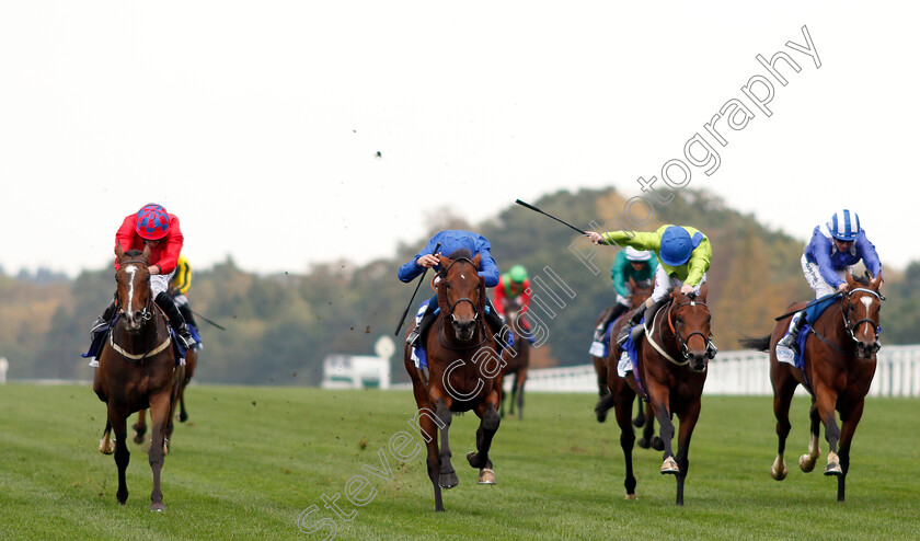 Ghostwatch-0001 
 GHOSTWATCH (left, William Buick) beats MEKONG (left) AUSTRIAN SCHOOL (2nd right) and ENBIHAAR (right) in The Londonmetric Noel Murless Stakes
Ascot 5 Oct 2018 - Pic Steven Cargill / Racingfotos.com