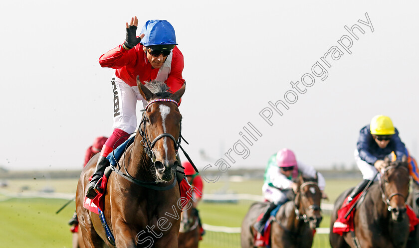 Inspiral-0003 
 INSPIRAL (Frankie Dettori) wins The Virgin Bet Sun Chariot Stakes
Newmarket 7 Oct 2023 - Pic Steven Cargill / Racingfotos.com