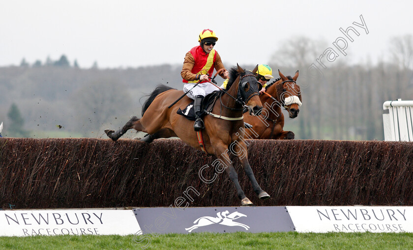 Graceful-Legend-0002 
 GRACEFUL LEGEND (Max Kendrick) wins The Be Wiser Insurance Handicap Chase
Newbury 22 Mar 2019 - Pic Steven Cargill / Racingfotos.com