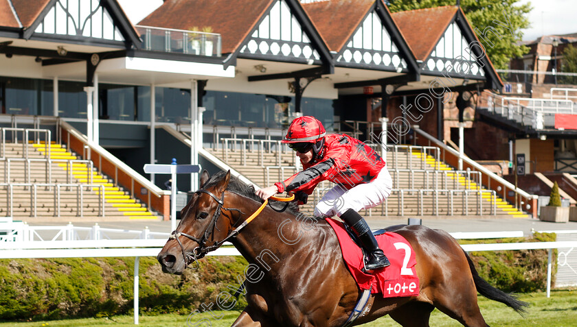 Paws-For-Thought-0001 
 PAWS FOR THOUGHT (Richard Kingscote) wins The tote+ Pays You More At tote.co.uk Handicap
Chester 5 May 2021 - Pic Steven Cargill / Racingfotos.com