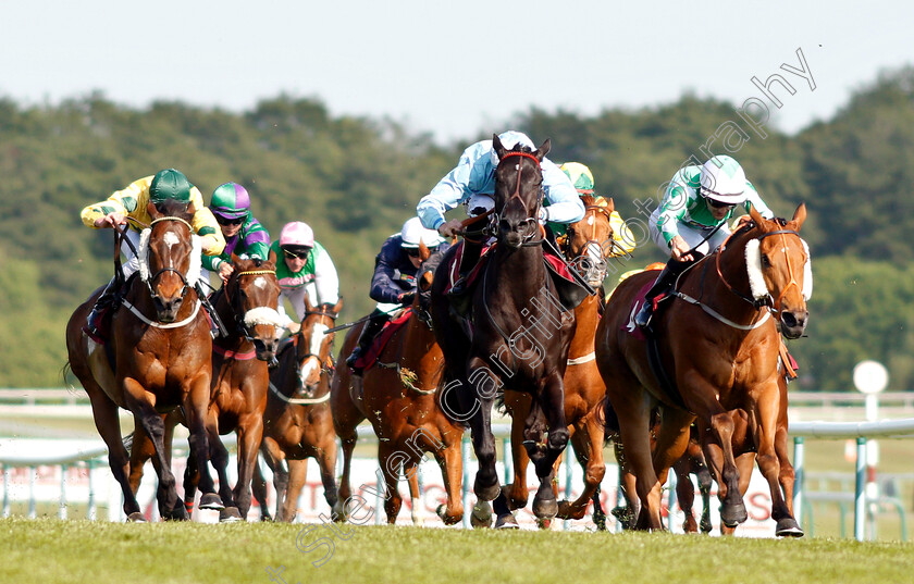 Maid-In-India-0001 
 MAID IN INDIA (centre, Martin Harley) beats MUSCIKA (right) in The Armstrongs Brinscall Quarry Supplying Sagrada Familia Handicap
Haydock 26 May 2018 - Pic Steven Cargill / Racingfotos.com