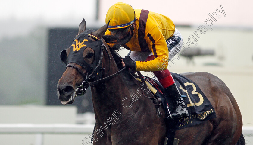 Campanelle-0010 
 CAMPANELLE (Frankie Dettori) wins The Commonwealth Cup
Royal Ascot 18 Jun 2021 - Pic Steven Cargill / Racingfotos.com