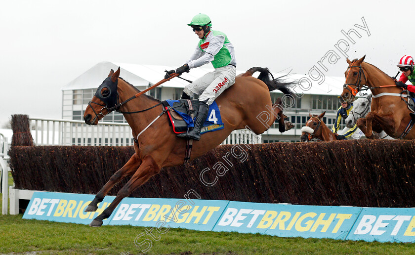 Perfect-Candidate-0002 
 PERFECT CANDIDATE (Paddy Brennan) Cheltenham 27 Jan 2018 - Pic Steven Cargill / Racingfotos.com