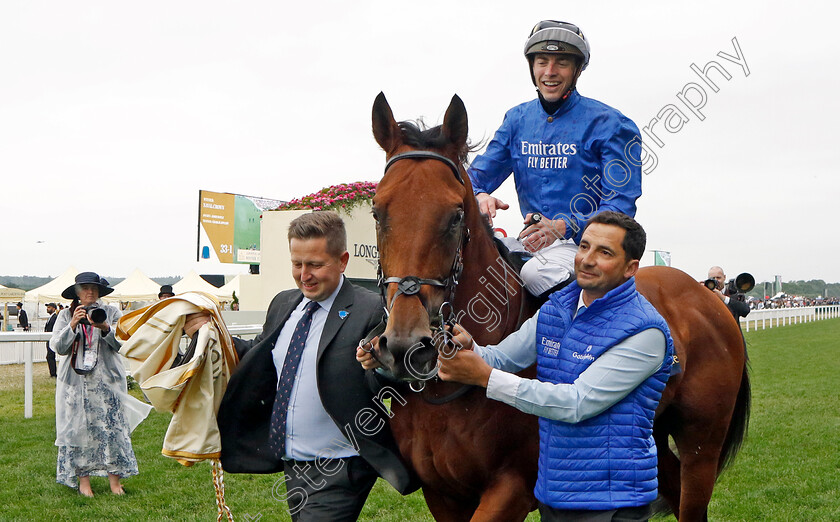 Naval-Crown-0009 
 NAVAL CROWN (James Doyle) after The Platinum Jubilee Stakes
Royal Ascot 18 Jun 2022 - Pic Steven Cargill / Racingfotos.com