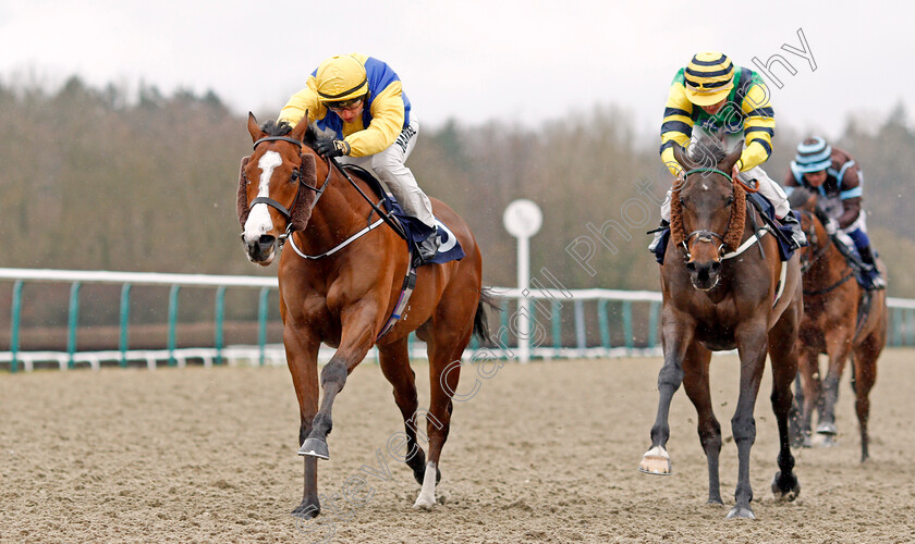 Renardeau-0006 
 RENARDEAU (left, Tom Marquand) beats GIVING GLANCES (right) in The Betway Handicap
Lingfield 4 Mar 2020 - Pic Steven Cargill / Racingfotos.com