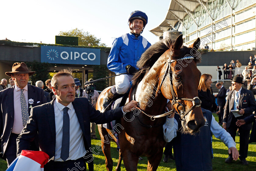 Anmaat-0016 
 ANMAAT (Jim Crowley) after The Qipco Champion Stakes
Ascot 19 Oct 2024 - Pic Steven Cargill / Racingfotos.com