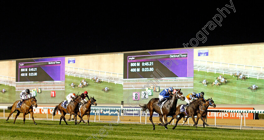 Ekhtiyaar-0002 
 EKHTIYAAR (Jim Crowley) wins The Longines Hydroconquest Handicap
Meydan 9 Jan 2020 - Pic Steven Cargill / Racingfotos.com