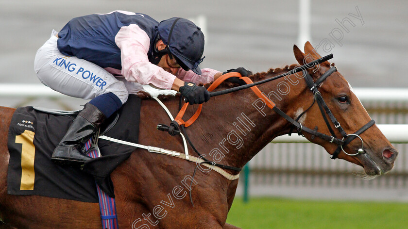 Freyja-0007 
 FREYJA (Silvestre De Sousa) wins The Best Odds Guaranteed At Mansionbet Fillies Handicap
Newmarket 21 Oct 2020 - Pic Steven Cargill / Racingfotos.com