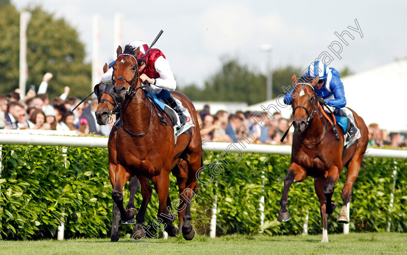 Glorious-Journey-0004 
 GLORIOUS JOURNEY (William Buick) wins The Cazoo Park Stakes
Doncaster 11 Sep 2021 - Pic Steven Cargill / Racingfotos.com