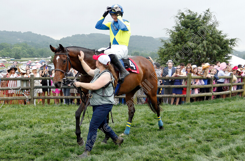 Scorpiancer-0008 
 SCORPIANCER (Sean McDermott) after The Calvin Houghland Iroquois Grade1
Percy Warner Park, Nashville Tennessee USA, 11 May 2019 - Pic Steven Cargill / Racingfotos.com