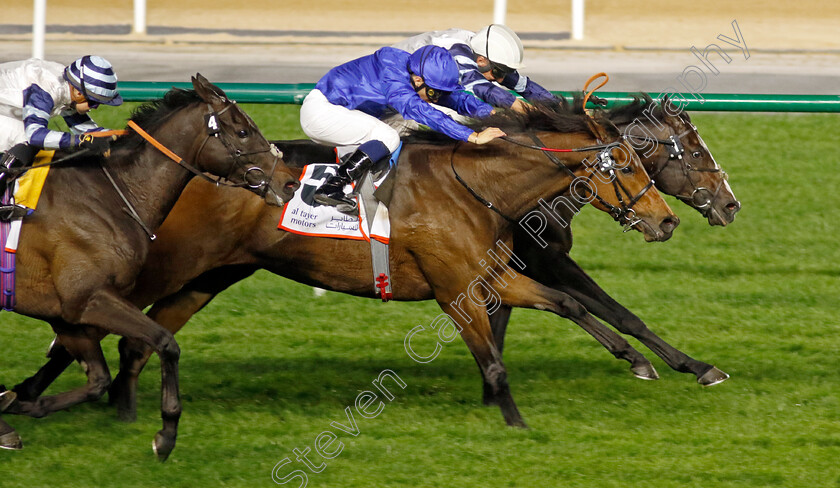 Warren-Point-0001 
 WARREN POINT (centre, Mickael Barzalona) beats SEAN (farside) and SOLID STONE (left) in The Dubai Millennium Stakes
Meydan 2 Feb 2024 - Pic Steven Cargill / Racingfotos.com