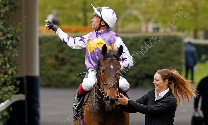 New-Mandate-0009 
 NEW MANDATE (Frankie Dettori) after The Paradise Stakes
Ascot 27 Apr 2022 - Pic Steven Cargill / Racingfotos.com