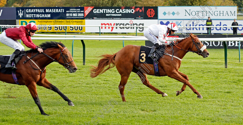 Fantasy-Master-0002 
 FANTASY MASTER (Silvestre De Sousa) wins The Play 3-2-Win At Mansionbet Nursery
Nottingham 14 Oct 2020 - Pic Steven Cargill / Racingfotos.com