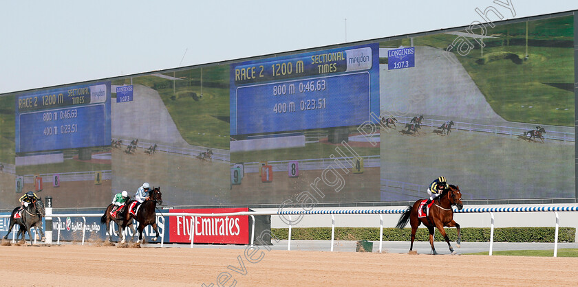 Jordan-Sport-0001 
 JORDAN SPORT (Adrie de Vries) wins The Mahab Al Shimaal Meydan Dubai 10 Mar 2018 - Pic Steven Cargill / Racingfotos.com