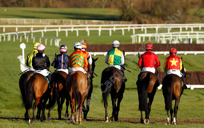 Cheltenham-0002 
 Horses at the start
Cheltenham 14 Dec 2024 - Pic Steven Cargill / Racingfotos.com