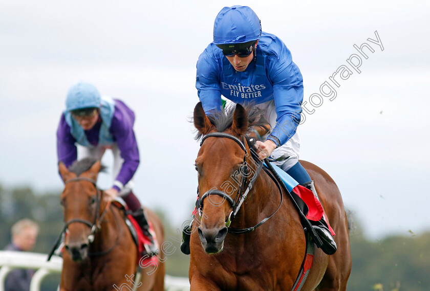 Arabian-Crown-0001 
 ARABIAN CROWN (William Buick) wins The Martin Densham Memorial British EBF Maiden Stakes
Sandown 27 Jul 2023 - Pic Steven Cargill / Racingfotos.com