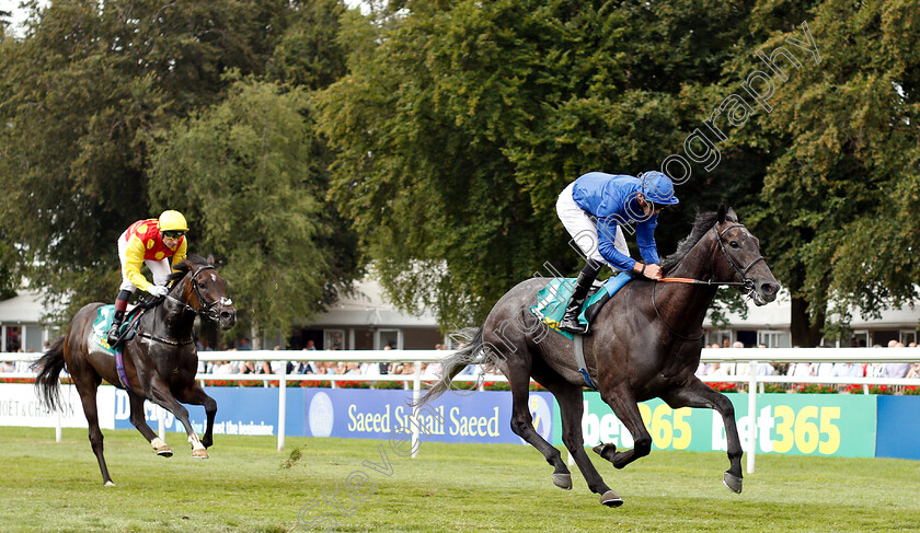 First-Contact-0003 
 FIRST CONTACT (James Doyle) wins The bet365 Mile Handicap 
Newmarket 14 Jul 2018 - Pic Steven Cargill / Racingfotos.com