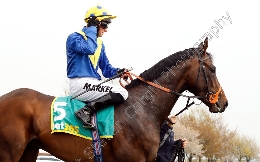 Walkinthesand-0001 
 WALKINTHESAND (Tom Marquand)
Newmarket 16 Apr 2019 - Pic Steven Cargill / Racingfotos.com