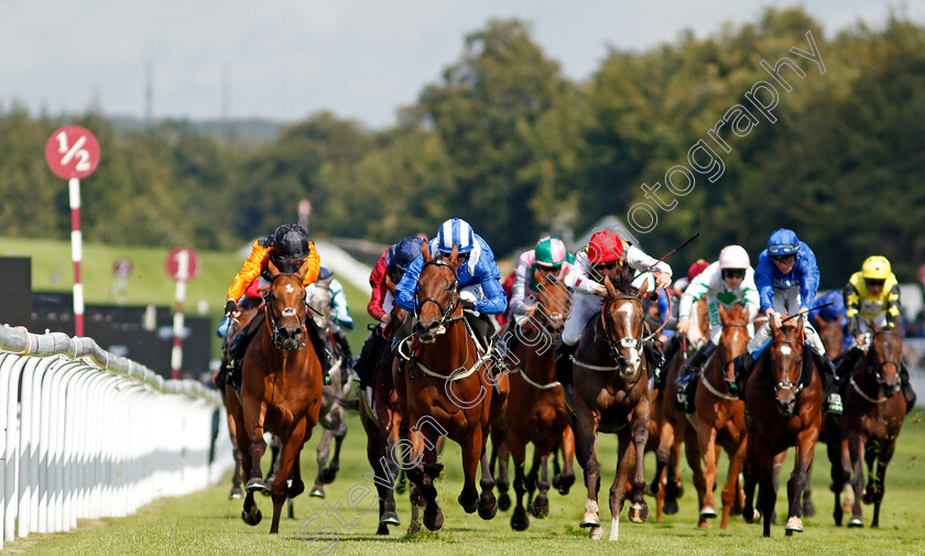 Maydanny-0003 
 MAYDANNY (2nd left, Jim Crowley) beats RHOSCOLYN (left) in The Unibet Golden Mile Handicap
Goodwood 30 Jul 2021 - Pic Steven Cargill / Racingfotos.com