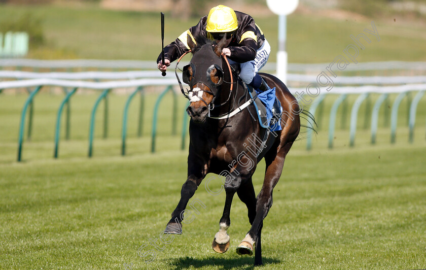 Rise-Hall-0004 
 RISE HALL (Oisin Murphy) wins The Every Race Live On Racing TV Handicap
Nottingham 10 Apr 2019 - Pic Steven Cargill / Racingfotos.com