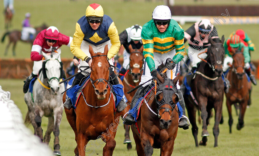 Sire-Du-Berlais-0008 
 SIRE DU BERLAIS (right, Barry Geraghty) beats THE STORYTELLER (left) in The Pertemps Network Final Handicap Hurdle
Cheltenham 12 Mar 2020 - Pic Steven Cargill / Racingfotos.com